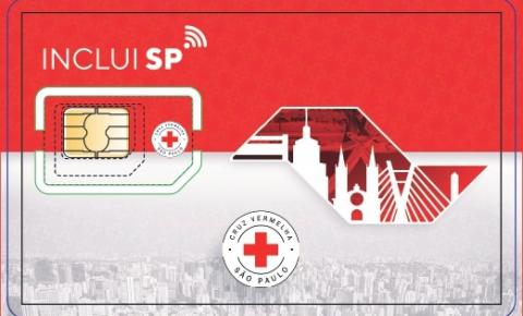 Em homenagem ao aniversário de São Paulo, Cruz Vermelha SP distribui chips de celulares com seis meses de internet grátis para pessoas em situação de vulnerabilidade social 